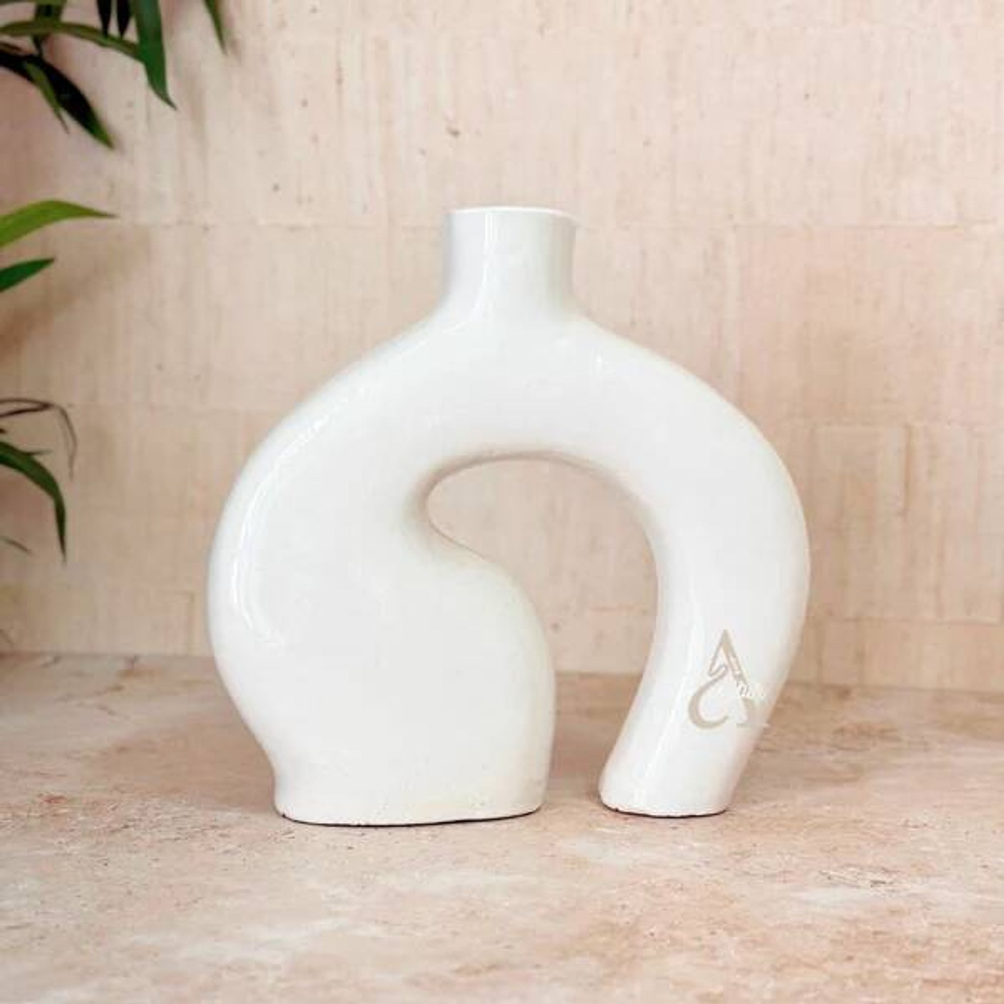 Vase artisanal Atlas vernis
