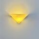 Vintage wall light, chrome and frosted glass, France, 1980.