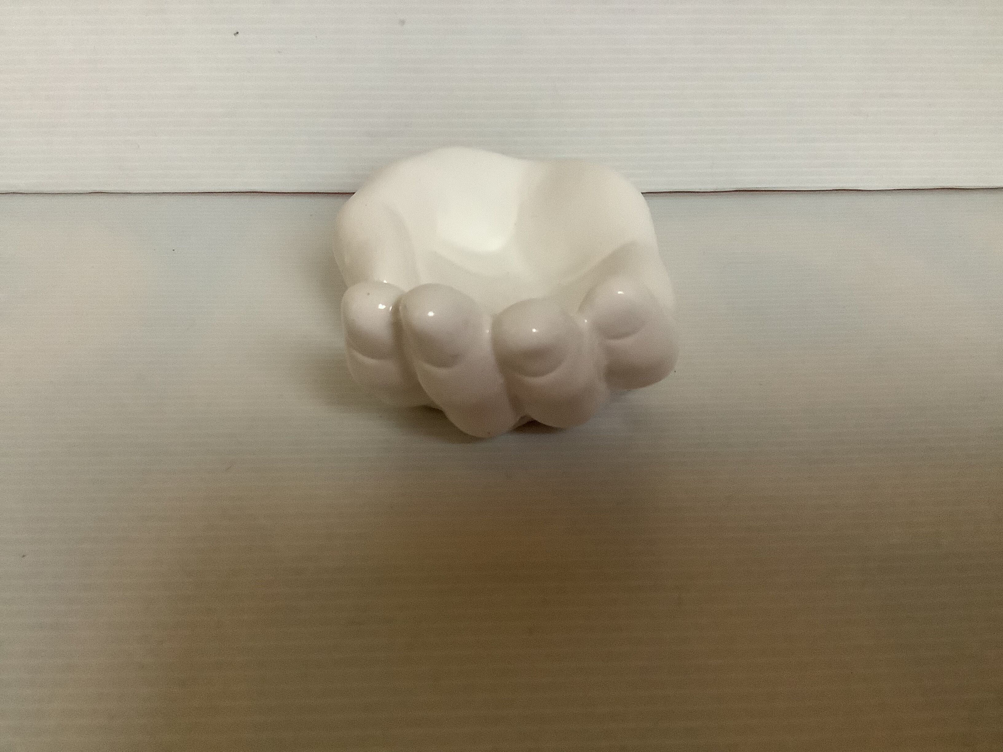 White hand trinket bowl