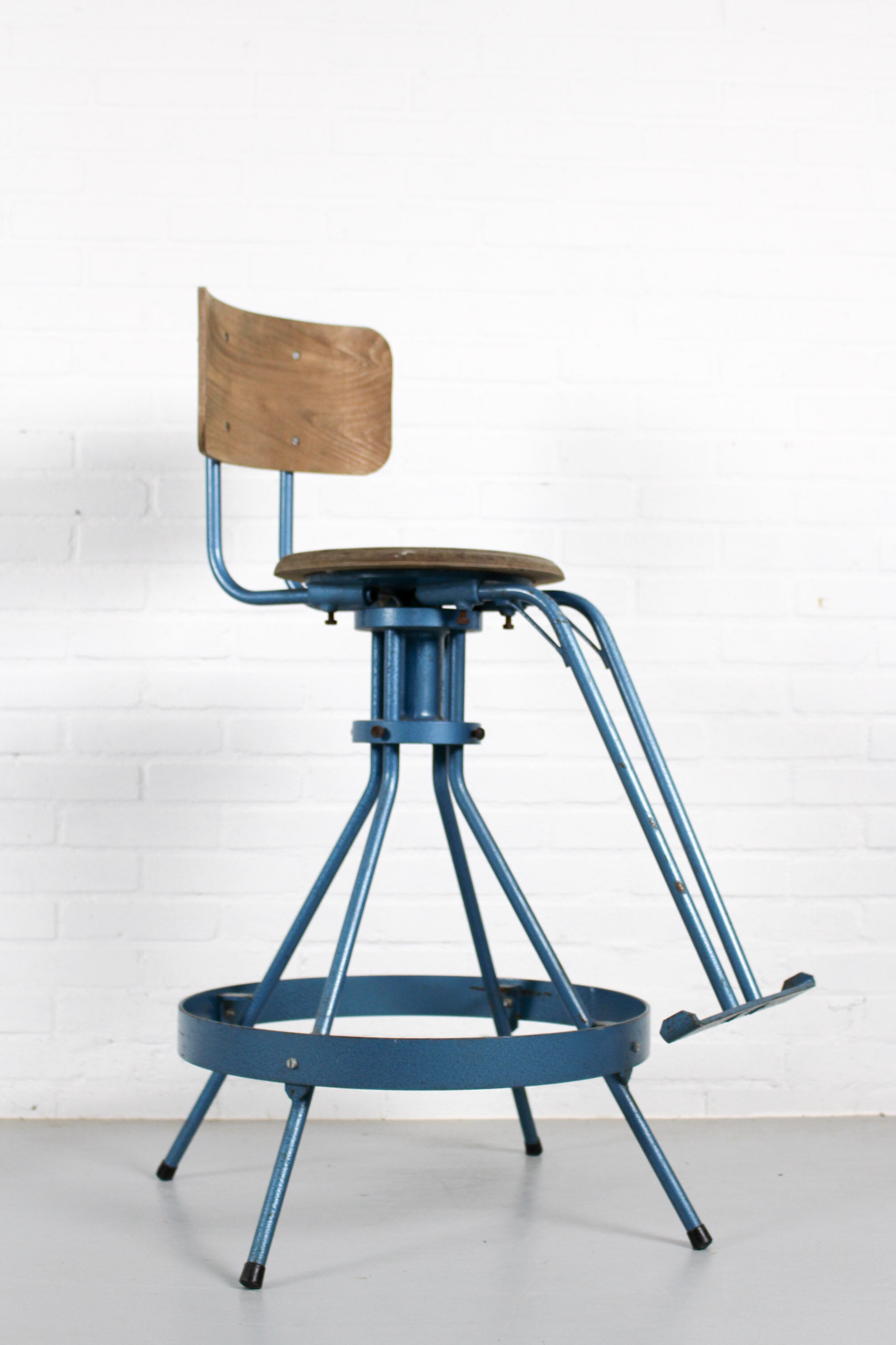 Industrial mid century architect's chair