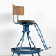 Industrial mid century architect's chair