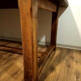 Vintage solid oak farmhouse table
