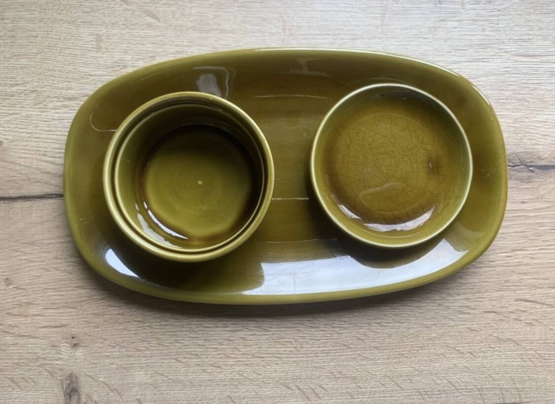Gien earthenware set