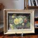 Huile sur toile tableau Nature Mort G Grandperrin 19eme