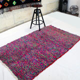 Contemporary carpet Beni Ouarain has polka dots 116 x 180 cm