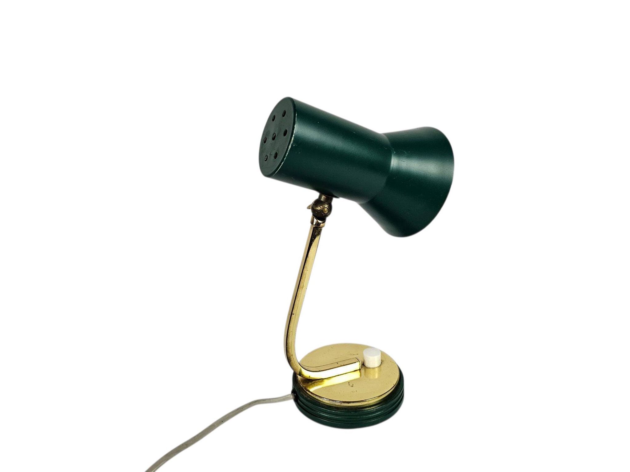 Pfäffle Leuchten - lampe de table - lampe de bureau - Allemagne - métal - laiton - années 70