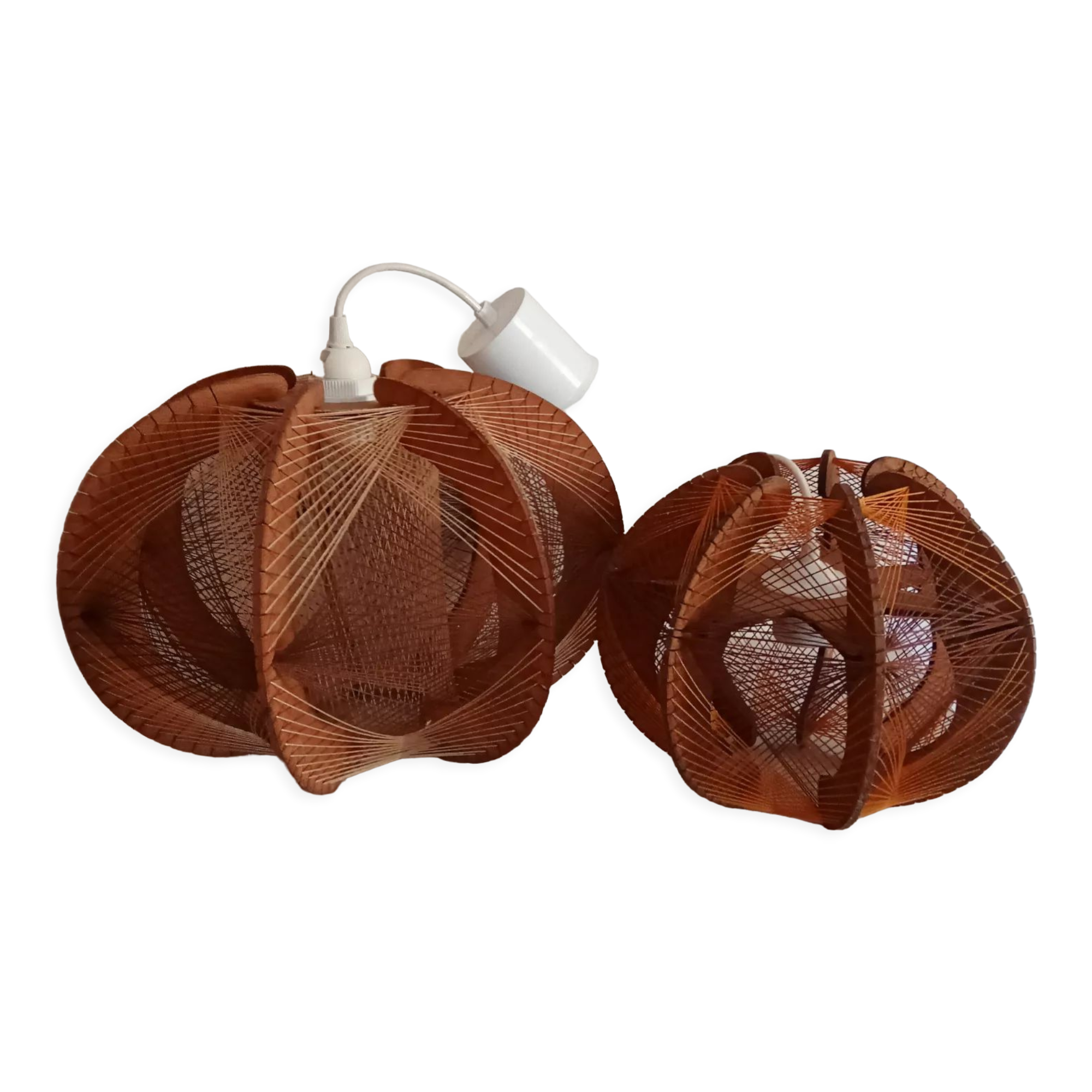 Pair of suspensions 70's