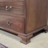 19th century English scribe in mahogany