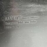 Modular black shelf by Olaf Von Bohr for Kartell, 1970