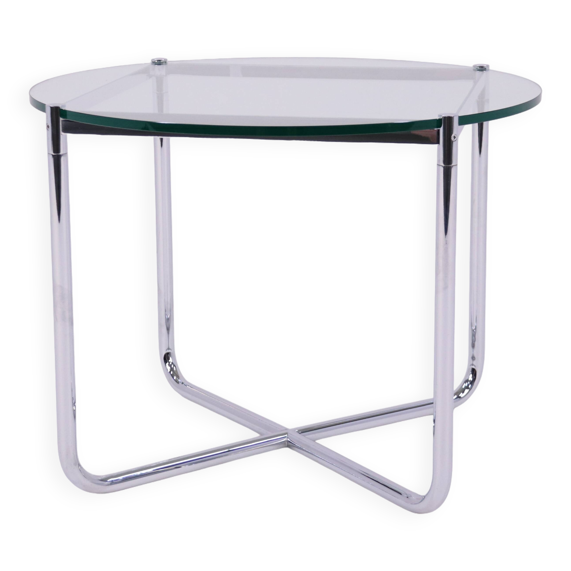 Coffee Table Model MR by Ludwig Mies van der Rohe for Knoll International, US, 1980s