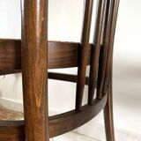 Pair of Baumann Eden caned chairs 1981