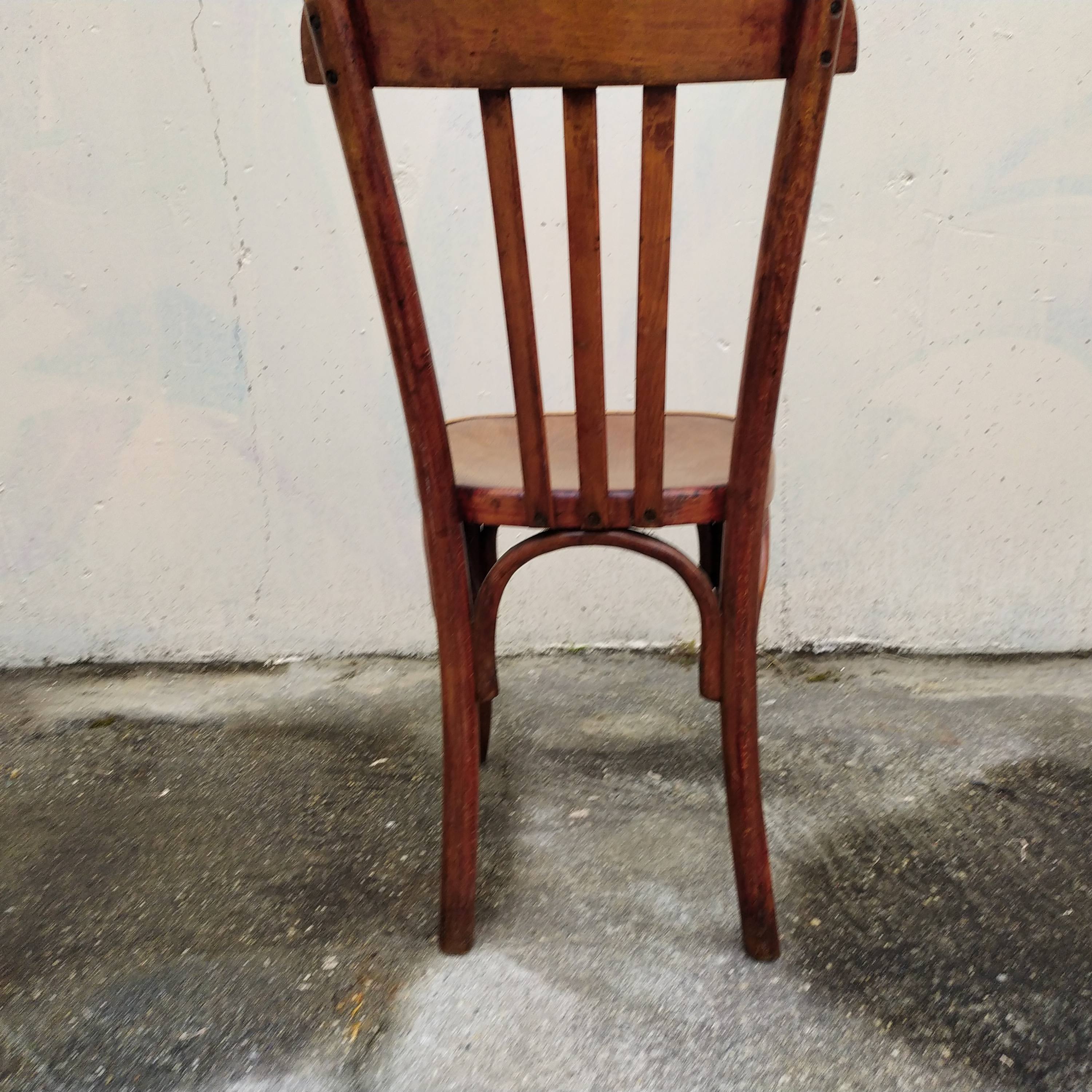 Lot de 18 chaises bistrot Fischel