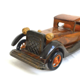 Vintage wooden car