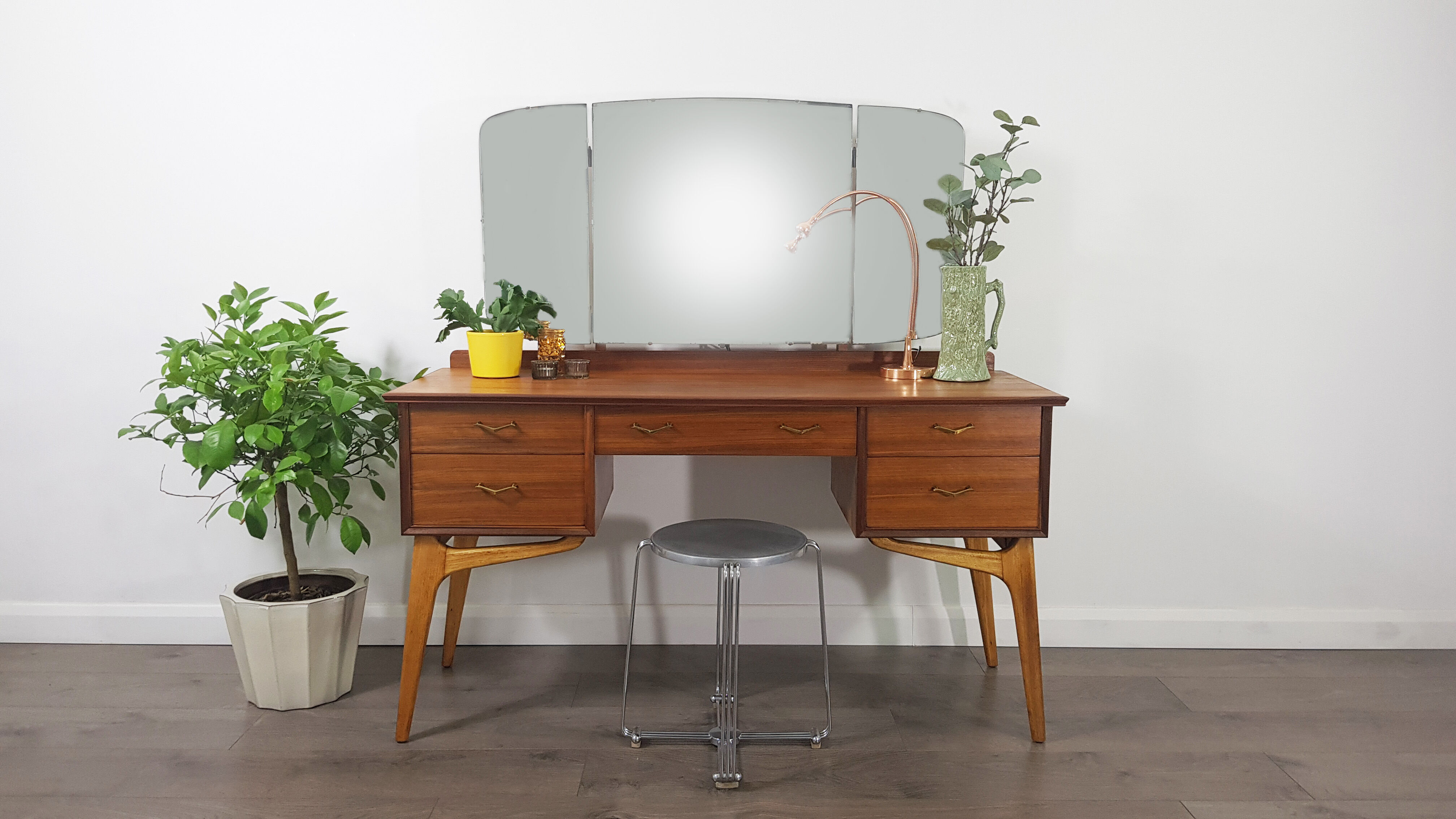 Coiffeuse par Alfred Cox pour AC furniture, années 1950
