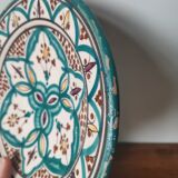 Assiette vintage céramique orientale style safi