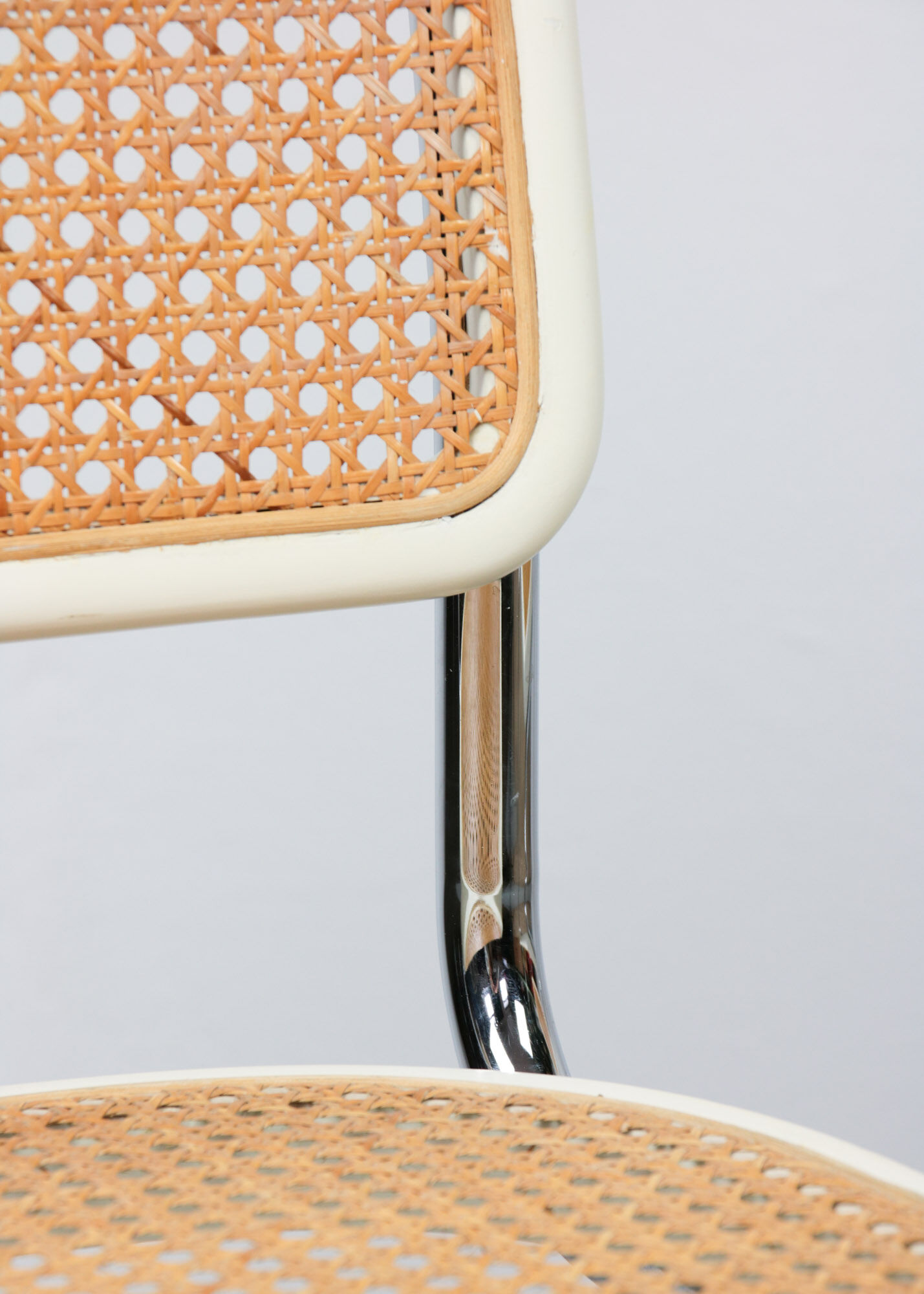 Pair of s32 tubular chairs by Marcel Breuer, 1960