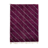 Modern Moroccan carpet dark pink contemporary art 90x150cm
