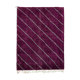 Modern Moroccan carpet dark pink contemporary art 90x150cm
