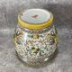 Pot/Cachepot. Italian Renaissance Majolica ceramic. Asiatic style