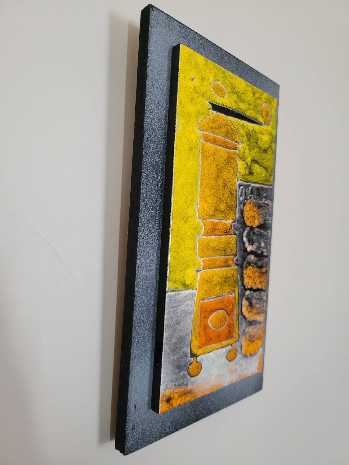 Gilbert Valentin "The Archangels" - Vallauris - Signed work of art - 427