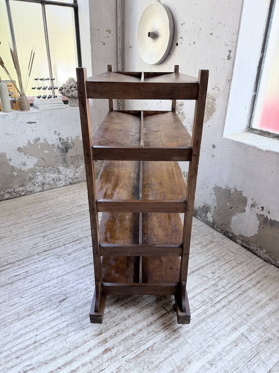 Old bakery shelf from the 1950s.