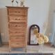 Oak chest of drawers