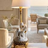 French lamp in Louis XV style