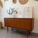 Enfilade scandinave en teck vintage
