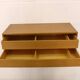 Rare floating nightstand  in oak wood with  drawers - Denmark 70