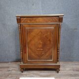 small side table or chest of drawers in marquetry, Napoléon III style