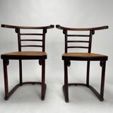 Chair Mod. Bat attributed to Josef Hoffmann for Thonet, 1890s