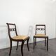 Paire de chaises style anglais