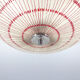 Mid-century glass chandelier by Napako Czechoslovakia 1960s