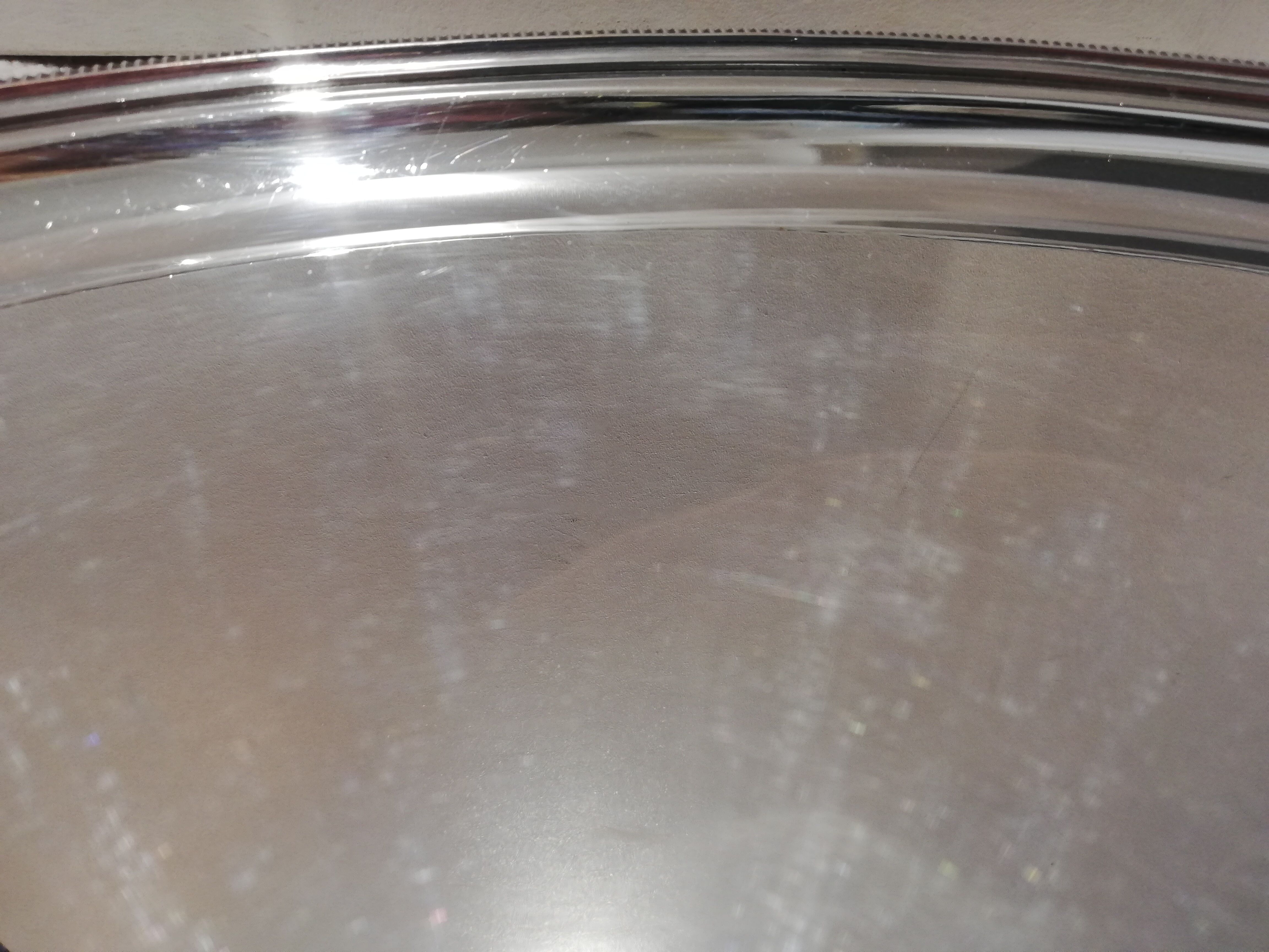 Gallia Silver Metal Christofle Plateau