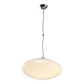 Suspension style Ovni en métal émaillé et verre, Italie années 1960