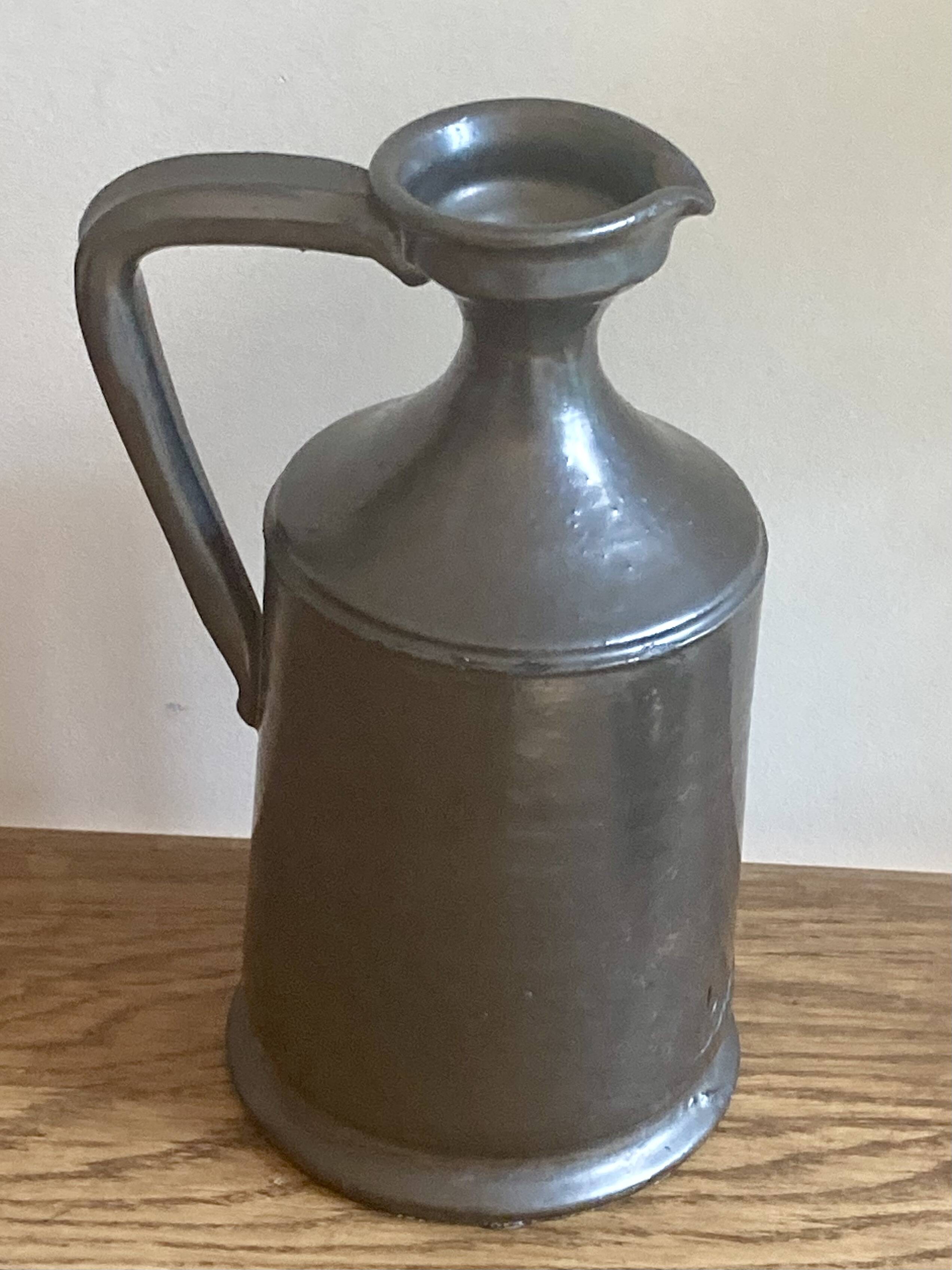 Terracotta pitcher - Black - Jean Marais