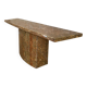 Resin console design – Contemporary work inspired by Italian style