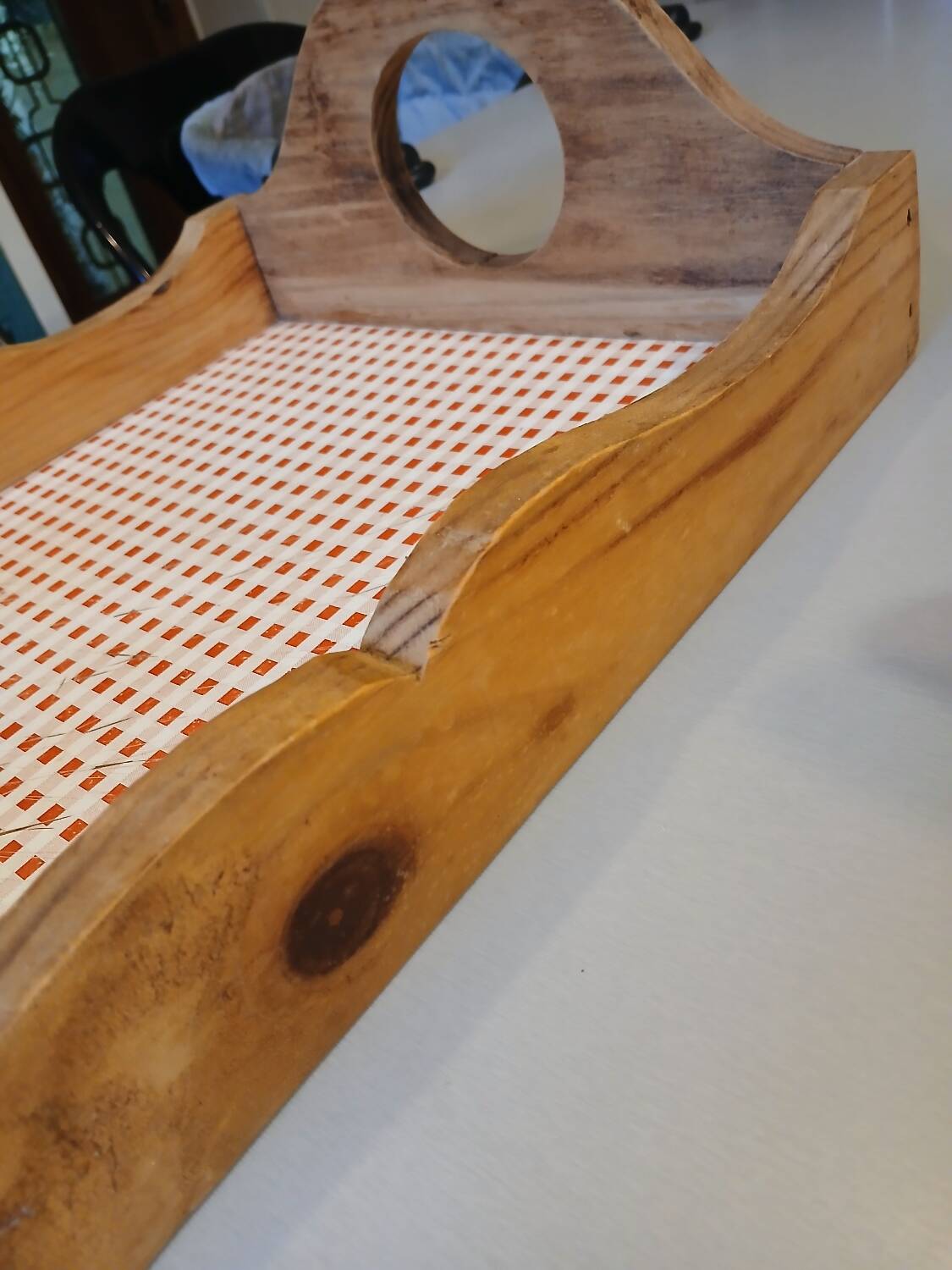 Wooden tray