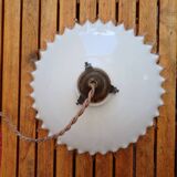 Art Deco opaline suspension