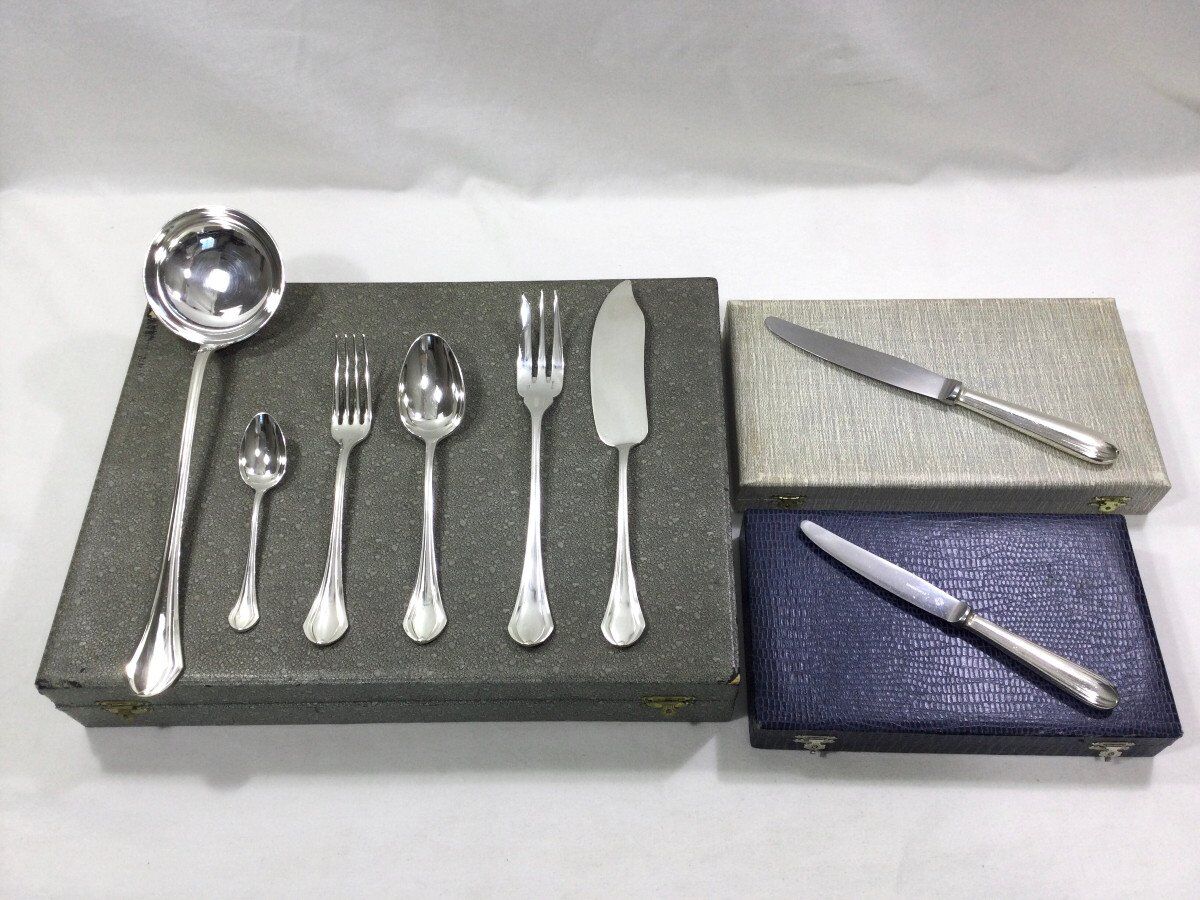 Christofle cutlery set Printania 63 pcs