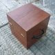 Old instrument box kV 0-25 / R33 porcelain-insulators