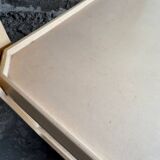 White ABS Trolley by Alberto Rosselli for Kartell — Italy 1960, Three-Tier Mobile Serving Cart