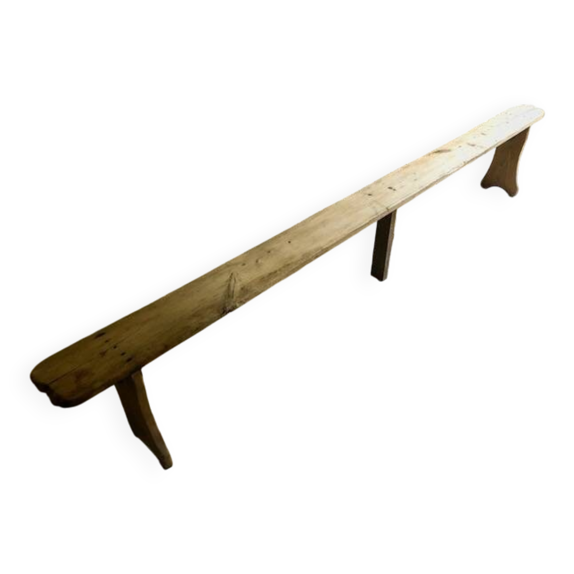 Large renovated farm bench