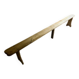 Large renovated farm bench