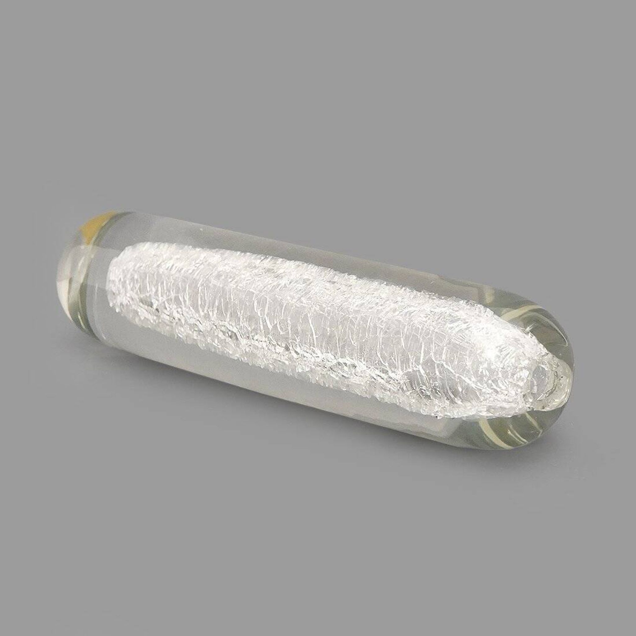 Transparent Glass Vase by Alfredo Barbini for Barbini, 1970s