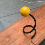 Vintage cobra snake table lamp