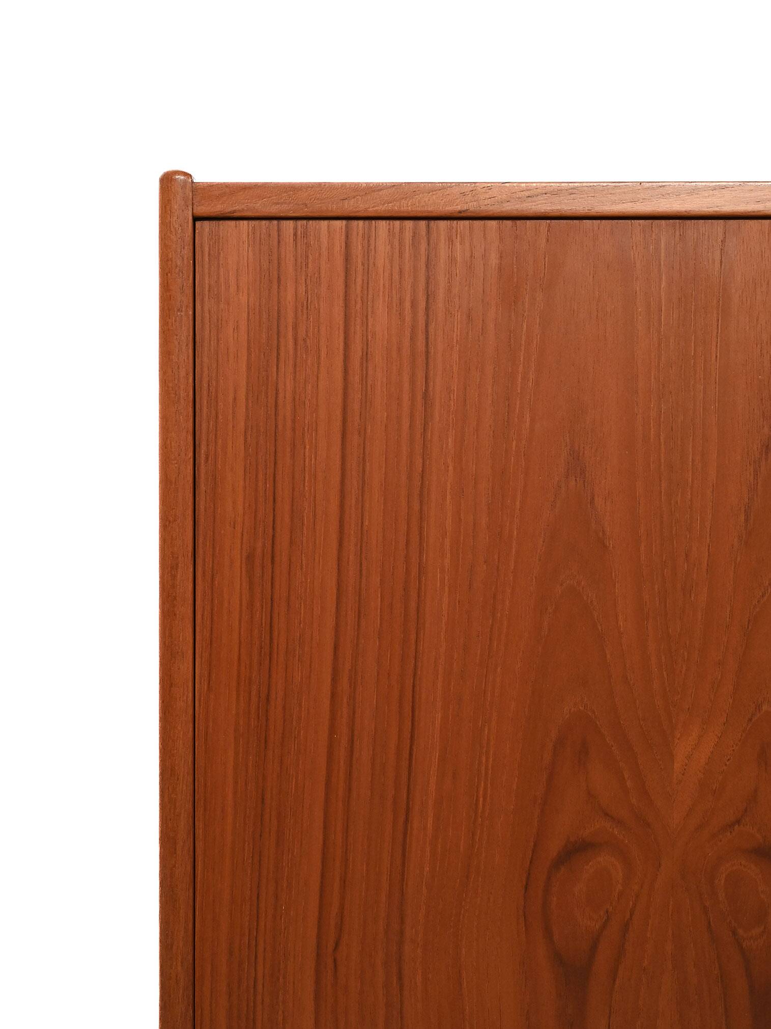 Scandinavian 1960s sideboard with projecting handles