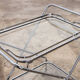 Vintage trolley nice chrome or bar cart, 1960 France.
