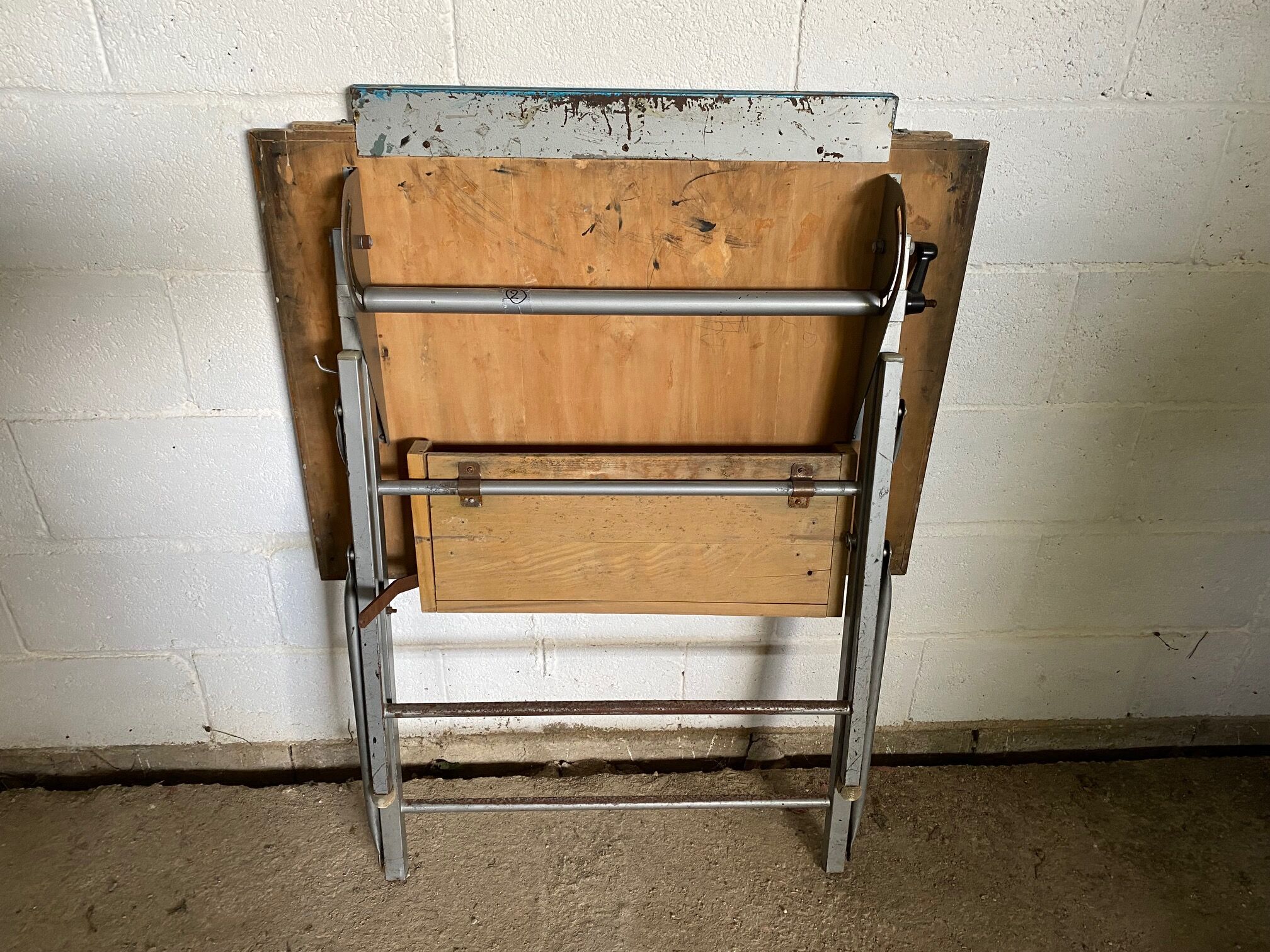 Architect drawing table 50s