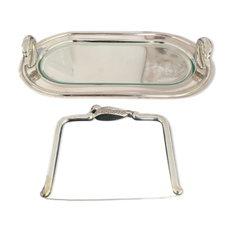 1 foie gras tray and its thread to cut